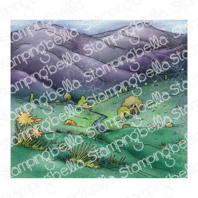 Stamping Bella Stempel - Mountain View Backdrop